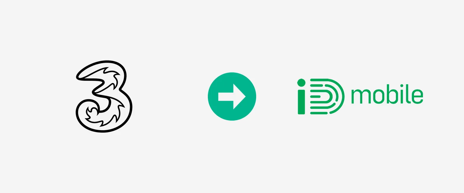 pac code from three to id mobile